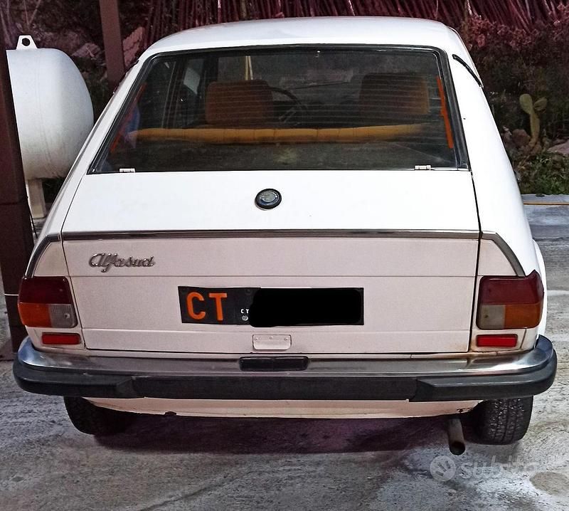 Usata Alfa Romeo Alfasud Super 1970 Bianco Berlina