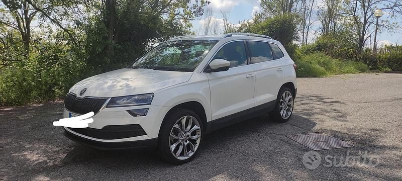 Usata Skoda Karoq Style 116 CV (85 kW) 2020 Bianco SUV