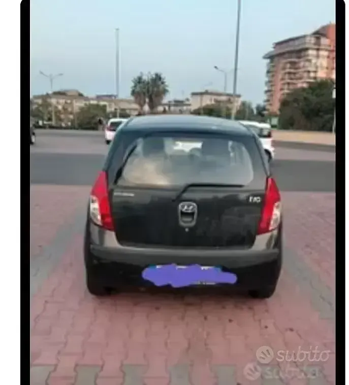 Usata Hyundai i10 66 CV (48 kW) 2009 Nero Utilitaria