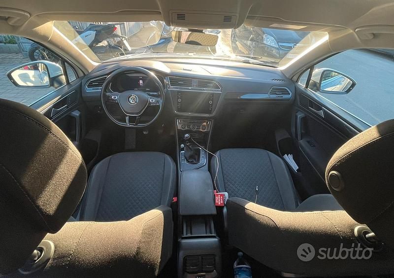 Usata VW Tiguan 116 CV (85 kW) 2018 Bianco SUV
