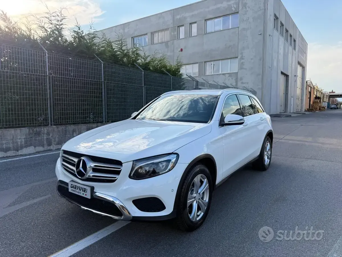 Usata Mercedes GLC220 Executive 170 CV (125 kW) 2015 Bianco SUV