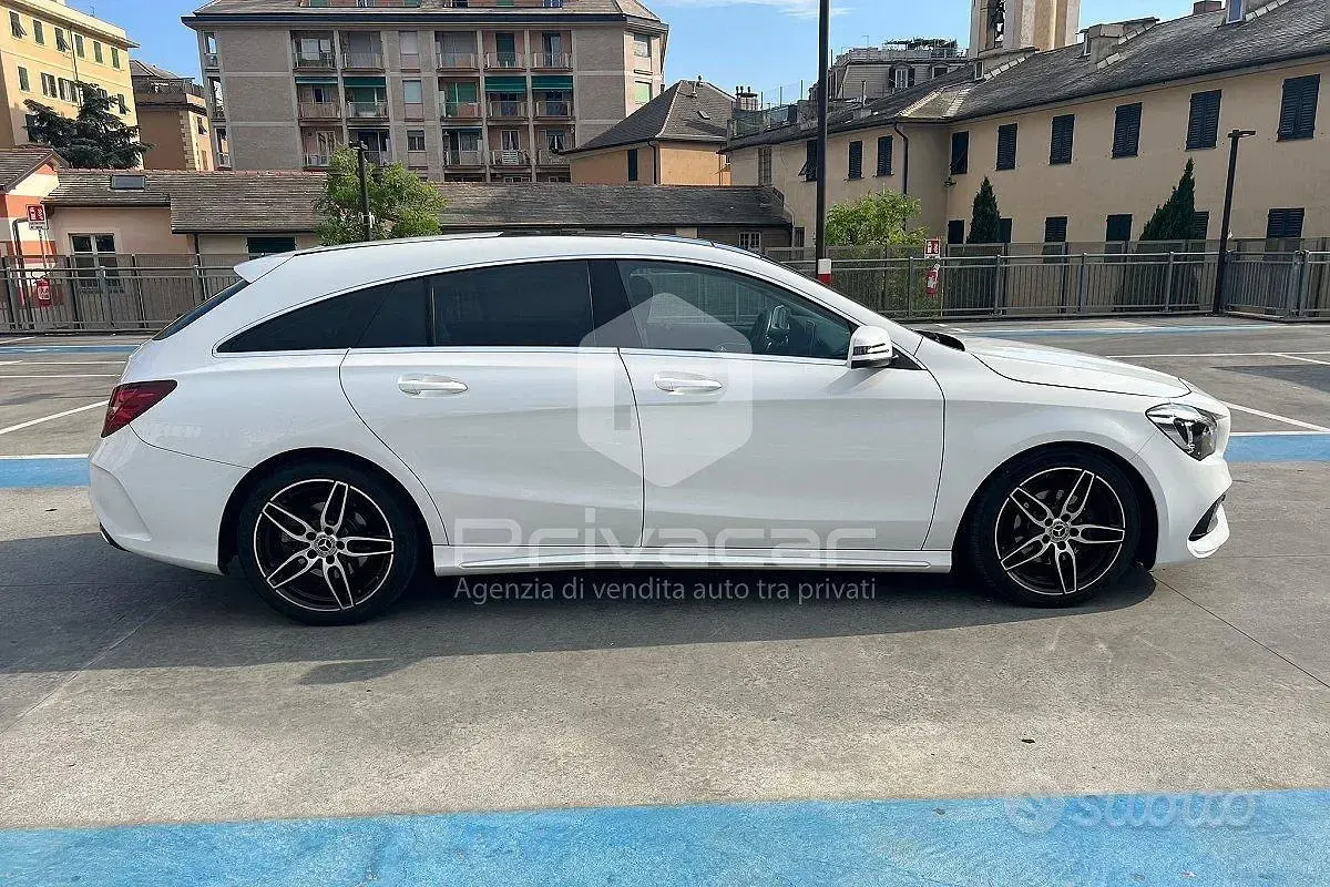 Usata Mercedes CLA200 Premium 136 CV (100 kW) 2018 Bianco Coupé