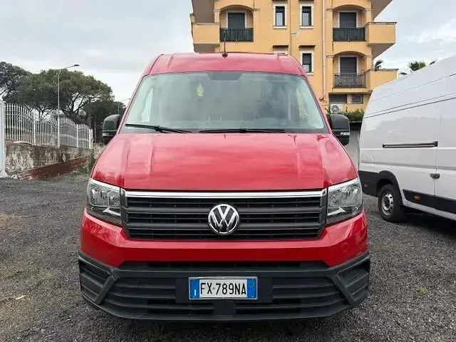 Usata VW Crafter Business 140 CV (102 kW) 2019 Rosso Furgone