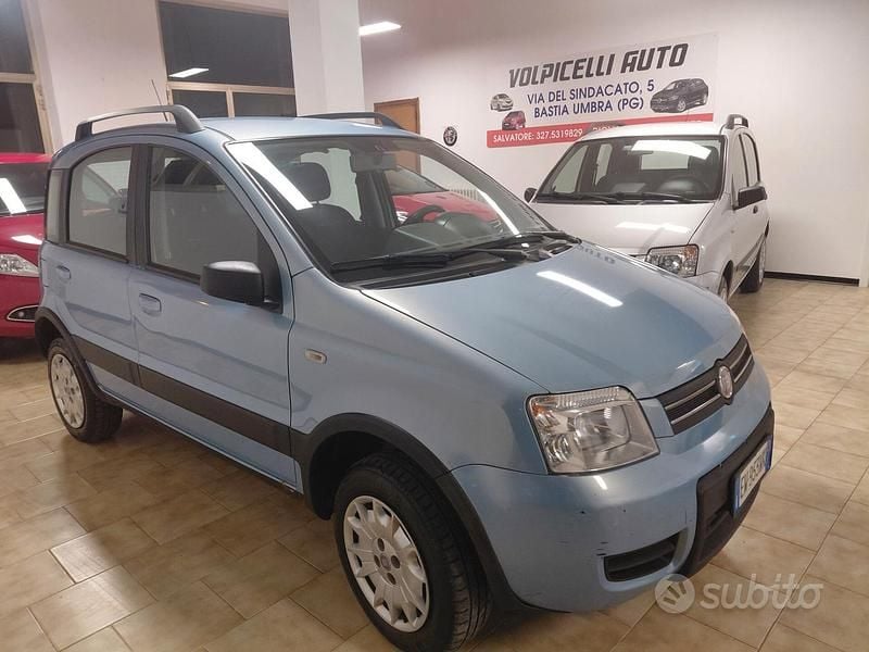 Usata Fiat Panda 4x4 2007 Blu Utilitaria