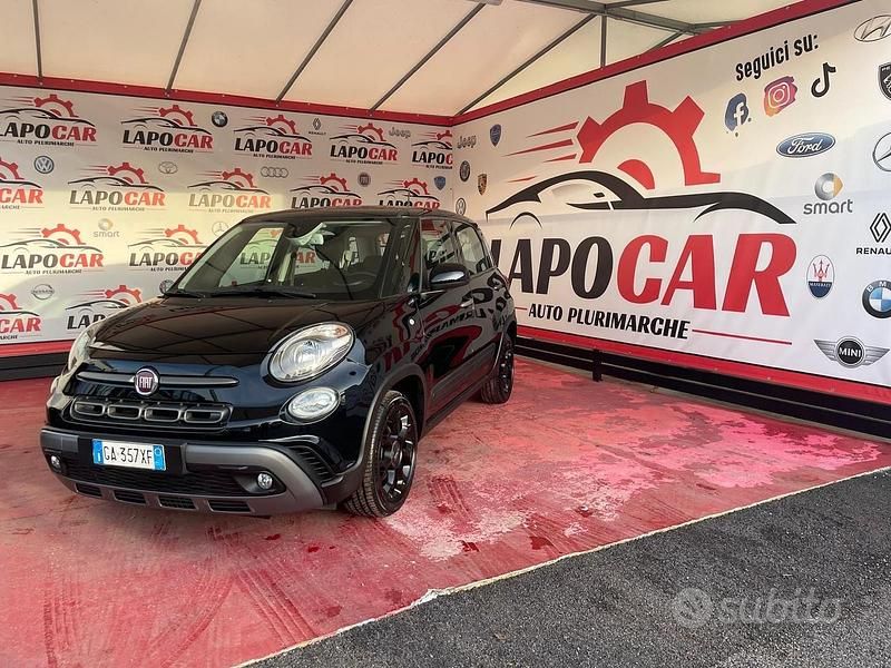 Usata Fiat 500L Cross 95 CV (69 kW) 2020 Nero Monovolume