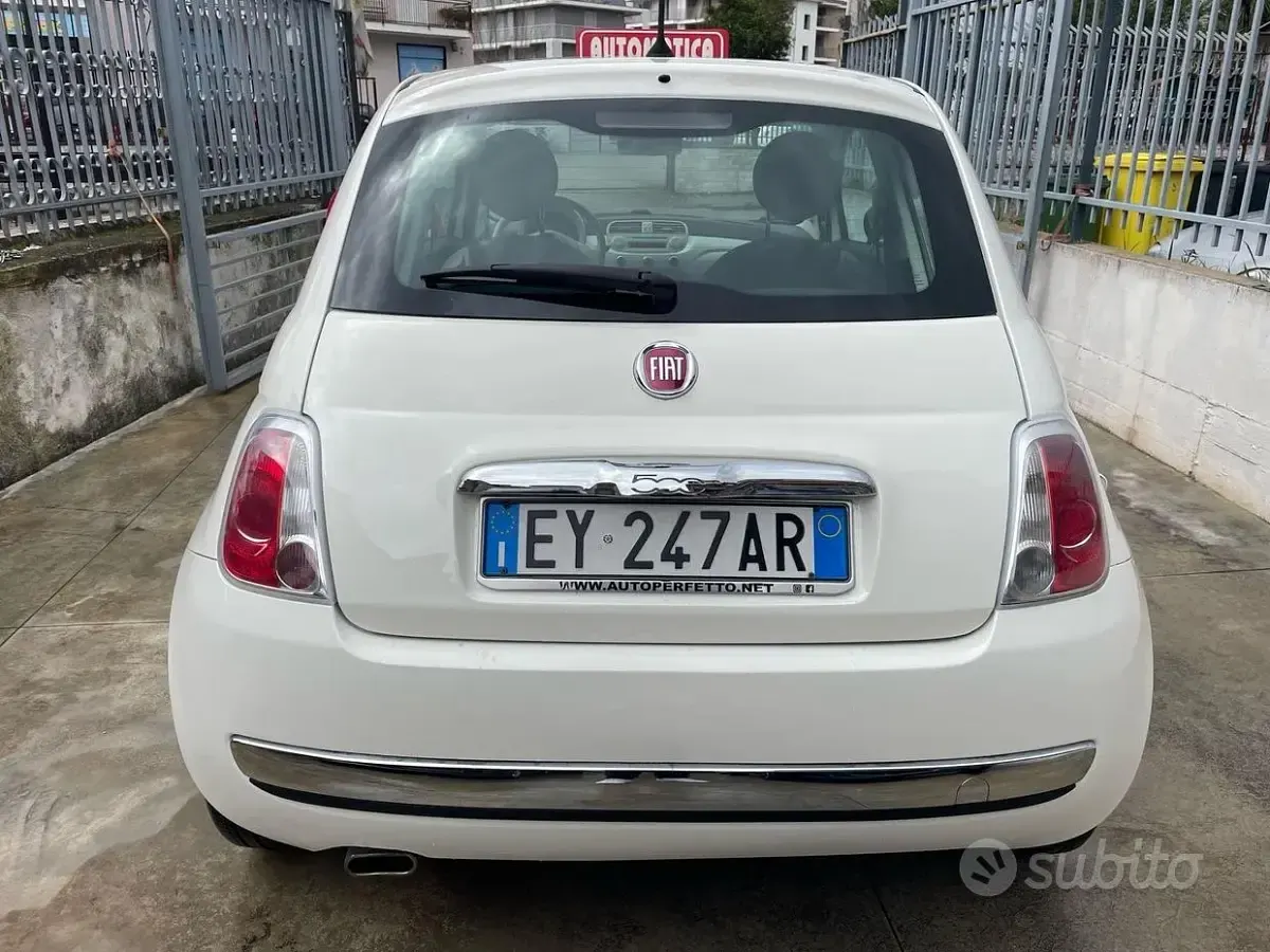 Usata Fiat 500 Pop 69 CV (50 kW) 2015 Bianco Berlina