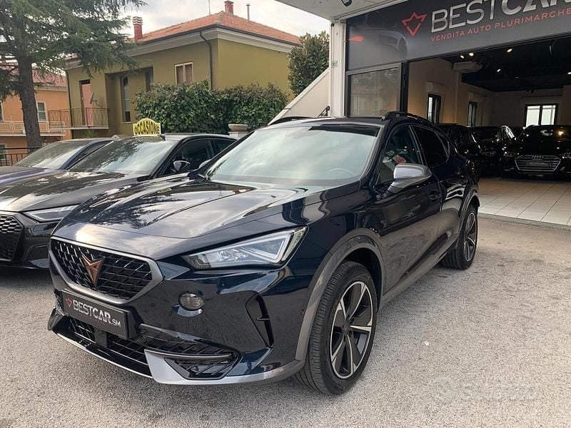 Usata Cupra Formentor 150 CV (110 kW) 2022 Blu SUV