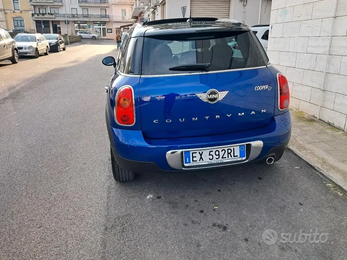 Usata Mini Countryman 111 CV (81 kW) 2014 Blu SUV