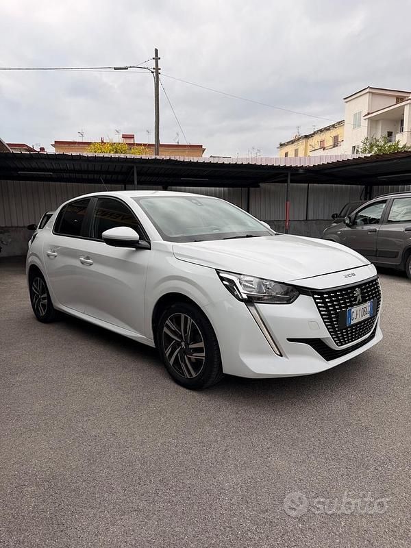 Usata Peugeot 208 Active 75 CV (55 kW) 2022 Bianco Utilitaria