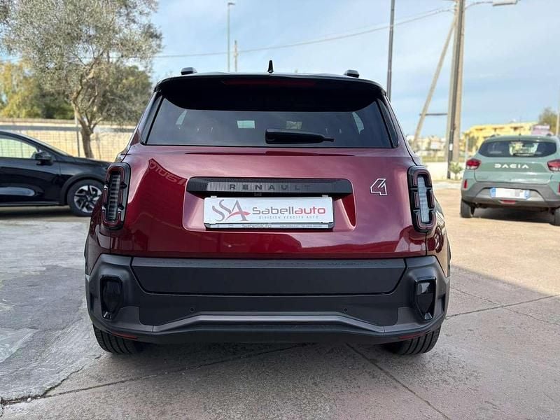 Nuova Renault 4 E-Tech Komfort 110 kW (150 CV) 2025 Rosso carminio + tetto nero SUV