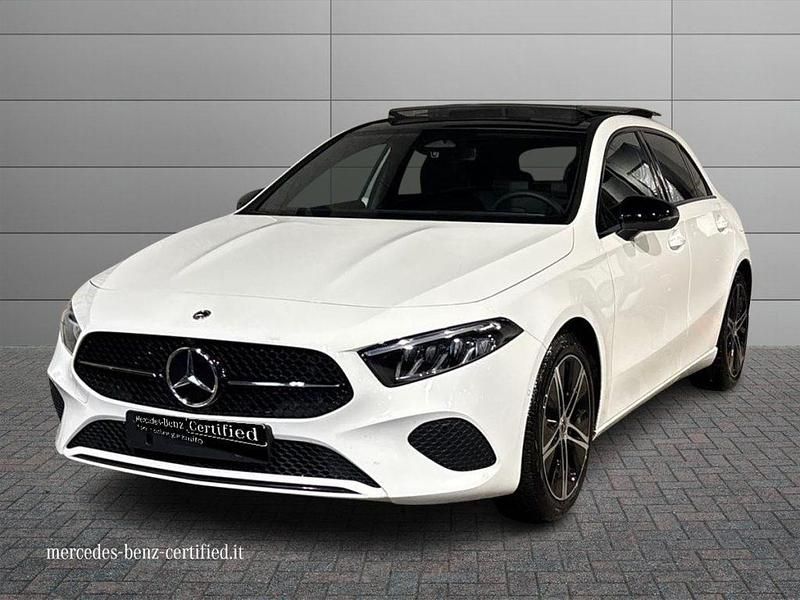 Usata Mercedes A180 Advanced 136 CV (100 kW) 2024 Bianco polare Berlina