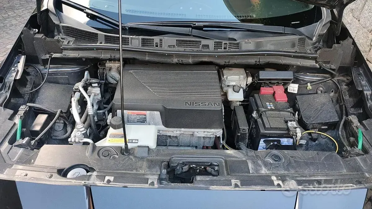 Usata Nissan Leaf 89 kW (122 CV) 2018 Nero Utilitaria