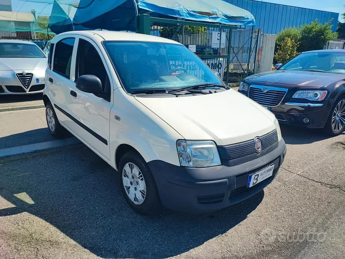 Usata Fiat Panda Active 69 CV (50 kW) 2011 Bianco Utilitaria