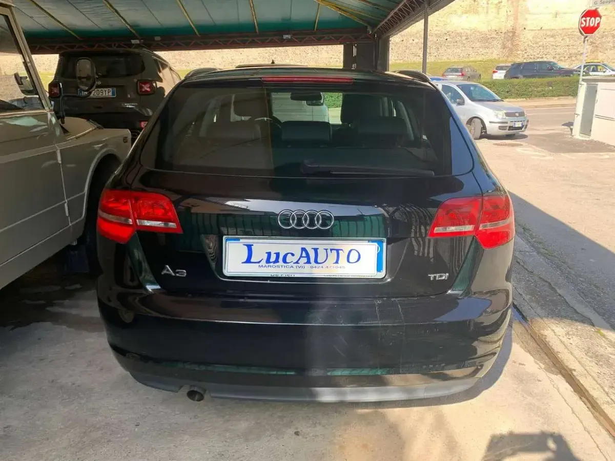 Usata Audi A3 Ambition 90 CV (66 kW) 2010 Nero Utilitaria