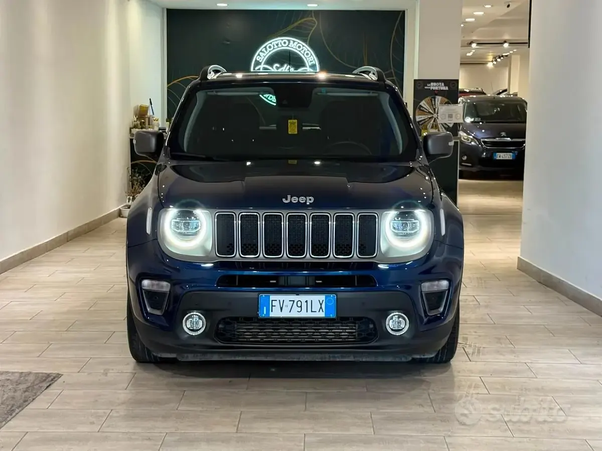 Usata Jeep Renegade Limited 120 CV (88 kW) 2019 Bluazzurro SUV