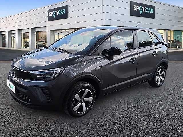 Usata Opel Crossland X Edition 110 CV (80 kW) 2023 Grigio SUV