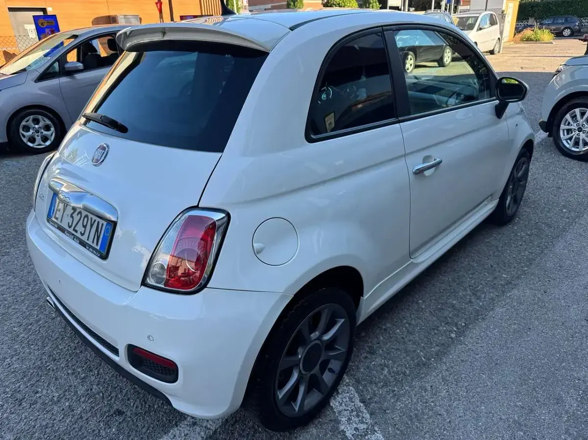 Usata Fiat 500 S 95 CV (69 kW) 2015 Bianco Utilitaria
