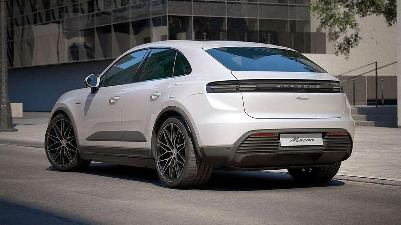 Nuova Porsche Macan 264 kW (360 CV) 2026 Grigio ghiaccio neo SUV