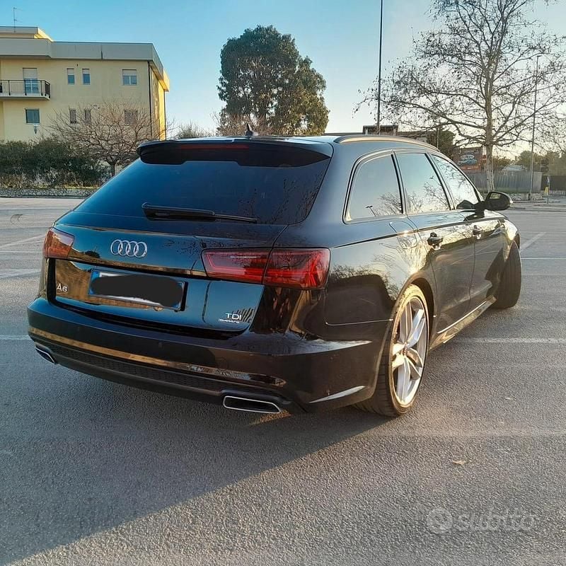 Usata Audi A6 S-Line 190 CV (139 kW) 2018 Nero Station wagon