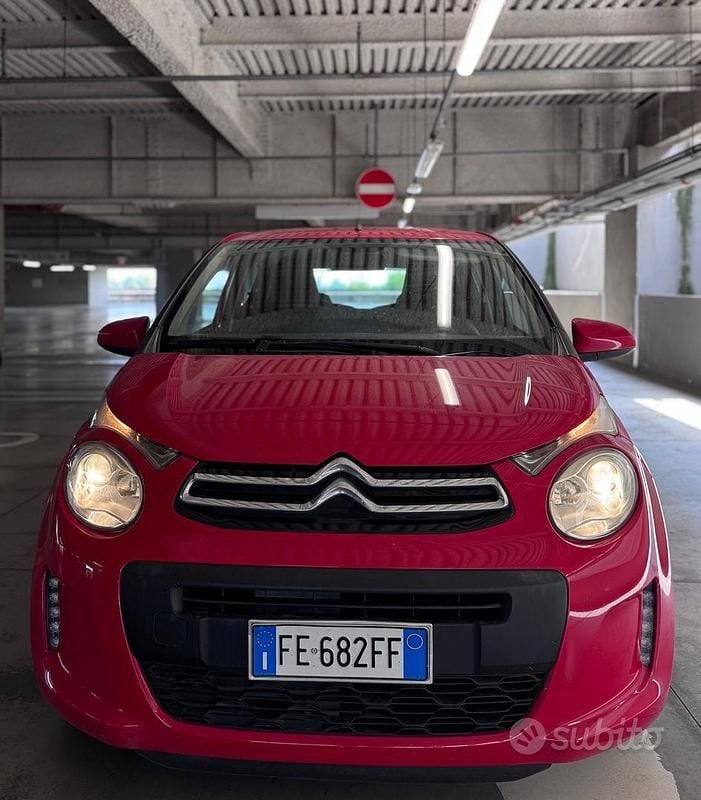 Usata Citroën C1 Shine 69 CV (50 kW) 2016 Rosso Utilitaria