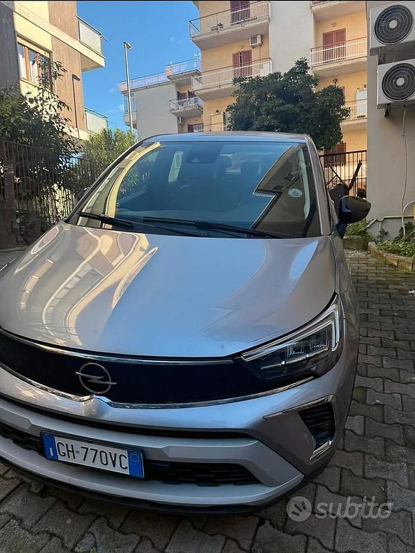 Usata Opel Crossland X 110 CV (80 kW) 2022 Grigio SUV