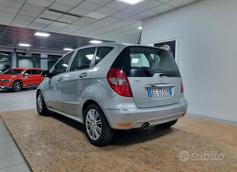 Usata Mercedes A160 Style 115 CV (84 kW) 2010 Grigio Berlina