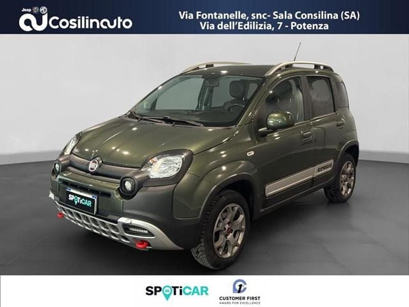 Usata Fiat Panda Cross Cross 85 CV (62 kW) 2019 Verde Utilitaria