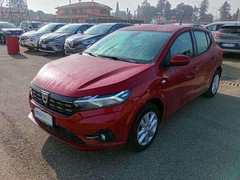 Usata Dacia Sandero Comfort 101 CV (74 kW) 2022 Rosso Utilitaria