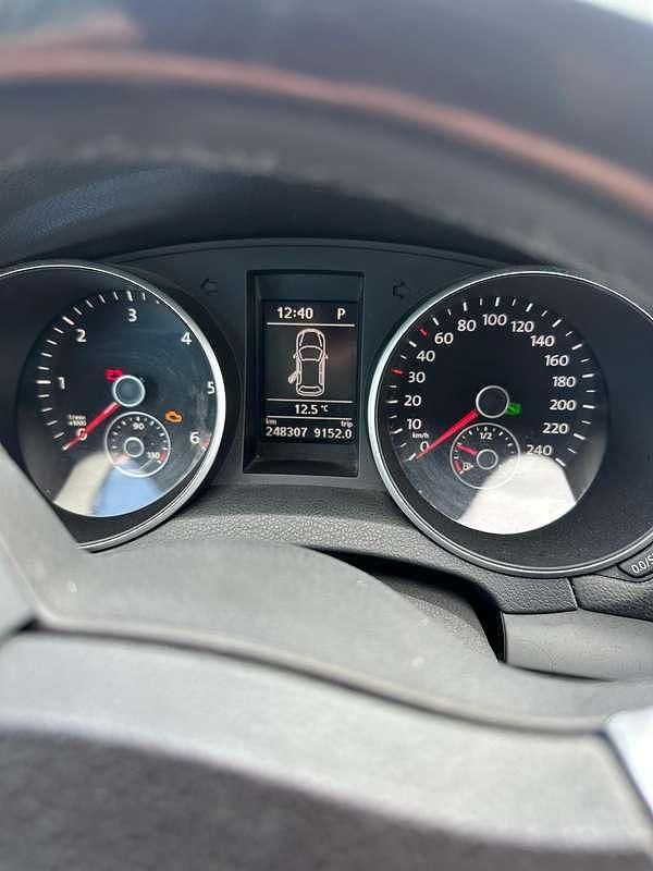Usata VW Golf VI Highline 105 CV (77 kW) 2011 Nero Utilitaria