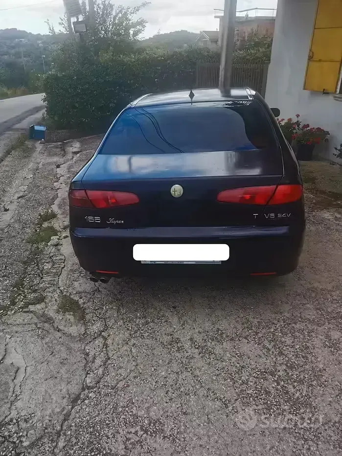 Occasion Alfa Romeo 166 205 PK (150 kW) 1999 Zwart Sedan