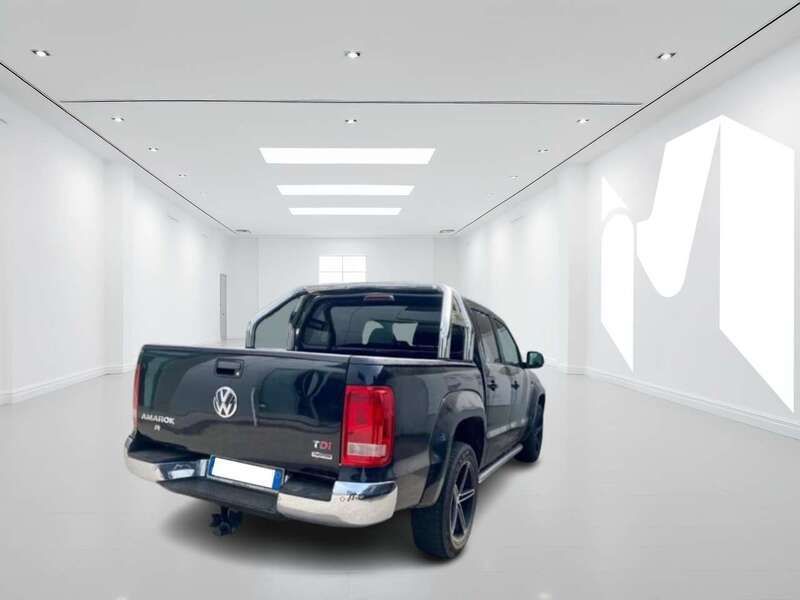 Usata VW Amarok Trendline 179 CV (131 kW) 2013 Nero Pick-up