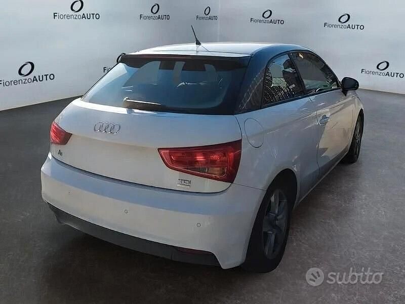 Usata Audi A1 89 CV (65 kW) 2015 Bianco Berlina