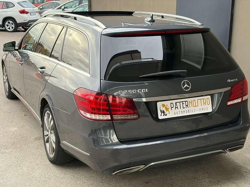 Usata Mercedes E250 Premium 204 CV (150 kW) 2014 Grigio Station wagon