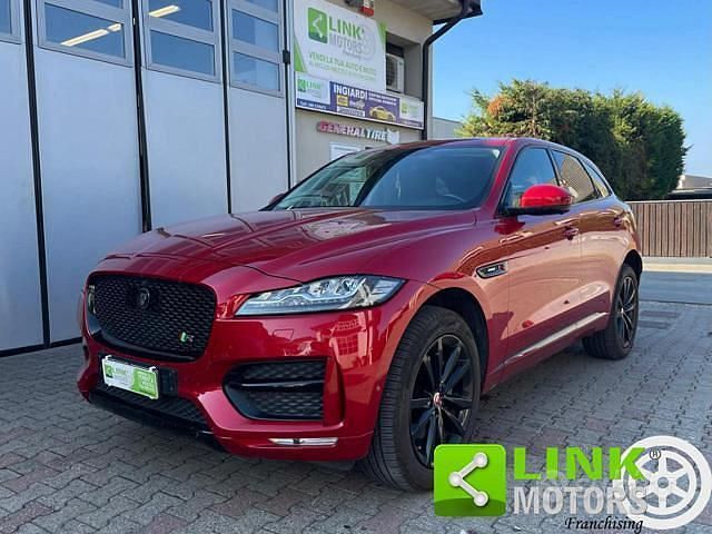 Usata Jaguar F-Pace R-Sport 180 CV (132 kW) 2016 Rosso SUV