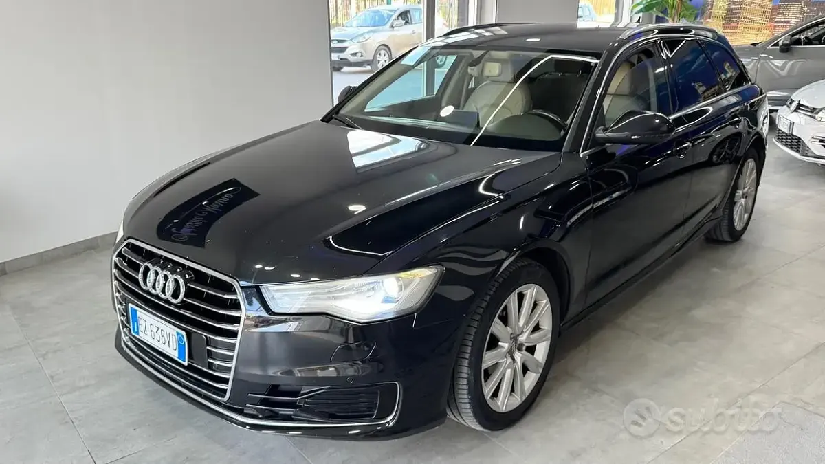 Usata Audi A6 190 CV (139 kW) 2015 Nero Berlina