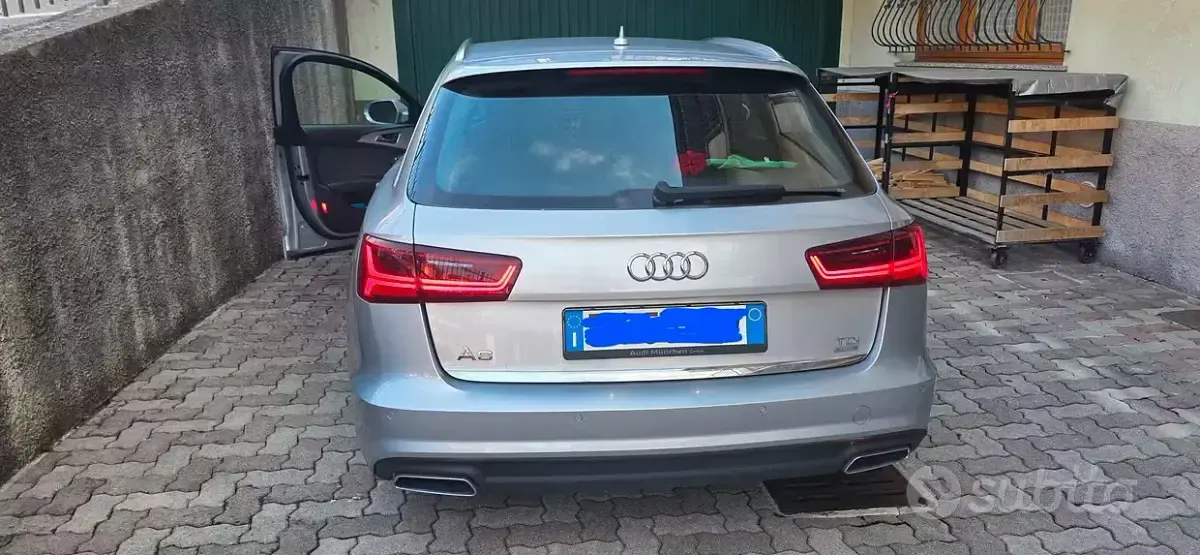 Usata Audi A6 190 CV (139 kW) 2017 Grigio Station wagon