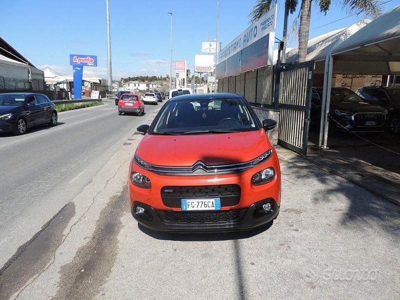 Usata Citroën C3 Feel 82 CV (60 kW) 2016 Arancione Berlina