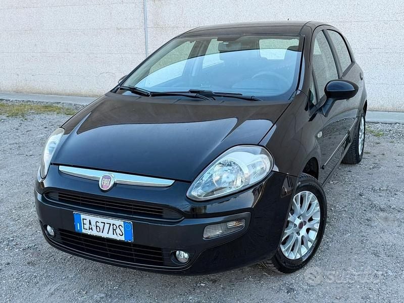 Usata Fiat Punto Evo Active 77 CV (56 kW) 2009 Nero Utilitaria