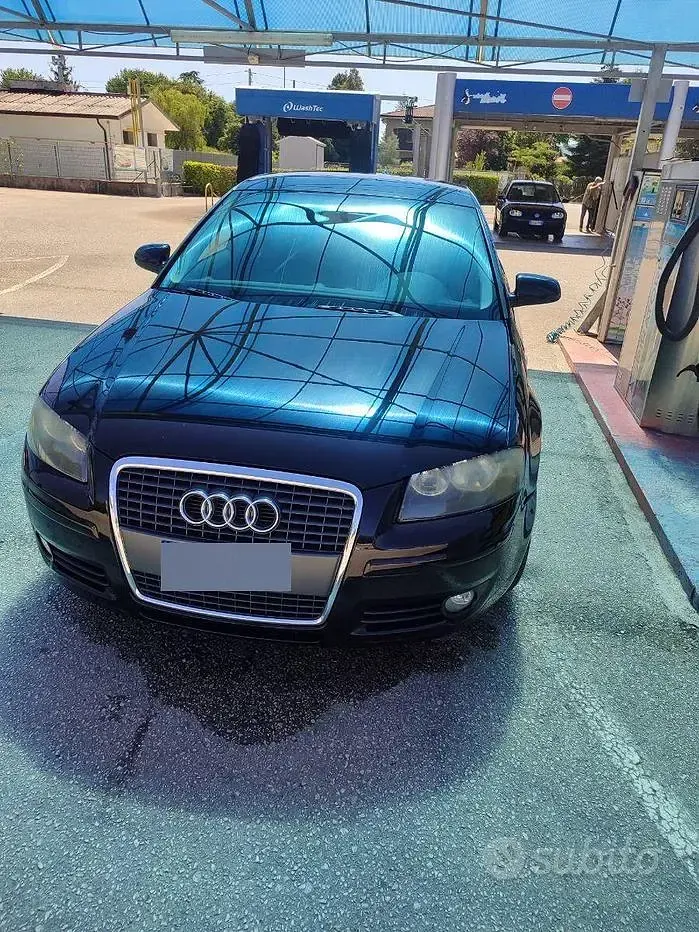Usata Audi A3 140 CV (102 kW) 2005 Nero Utilitaria