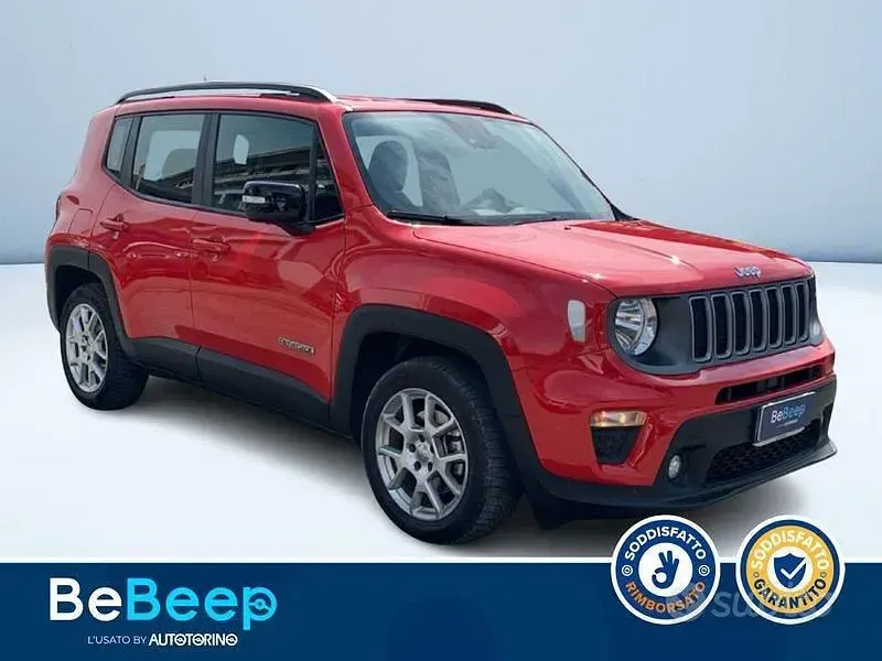 Usata Jeep Renegade Limited 130 CV (95 kW) 2023 Rosso metallizzato SUV