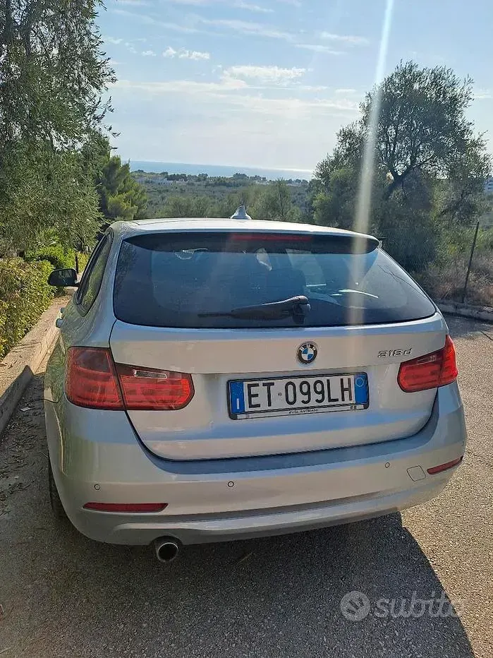 Usata BMW 318 143 CV (105 kW) 2013 Grigio Station wagon