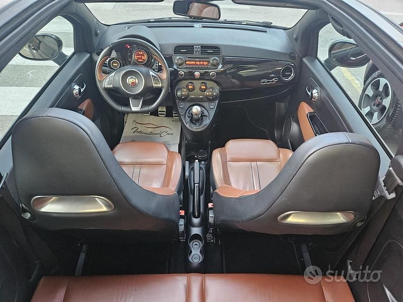 Usata Abarth 500C Turismo 160 CV (117 kW) 2015 Nero Cabrio