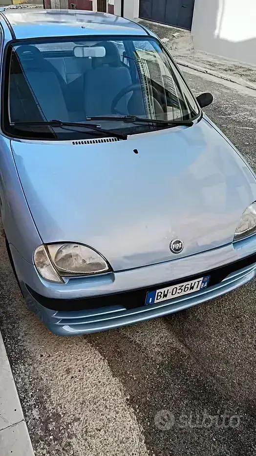 Usata Fiat 600 54 CV (39 kW) 2002 Bluazzurro Utilitaria