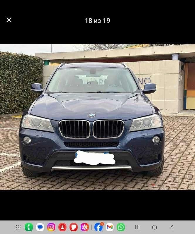 Usata BMW X3 184 CV (135 kW) 2013 Blu SUV
