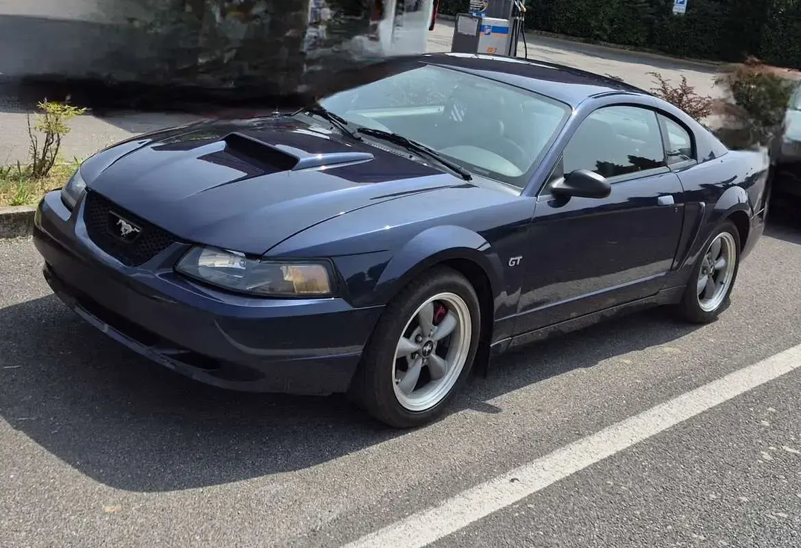 Usata Ford Mustang Bullitt 264 CV (194 kW) 2001 Blu/azzurro Coupé