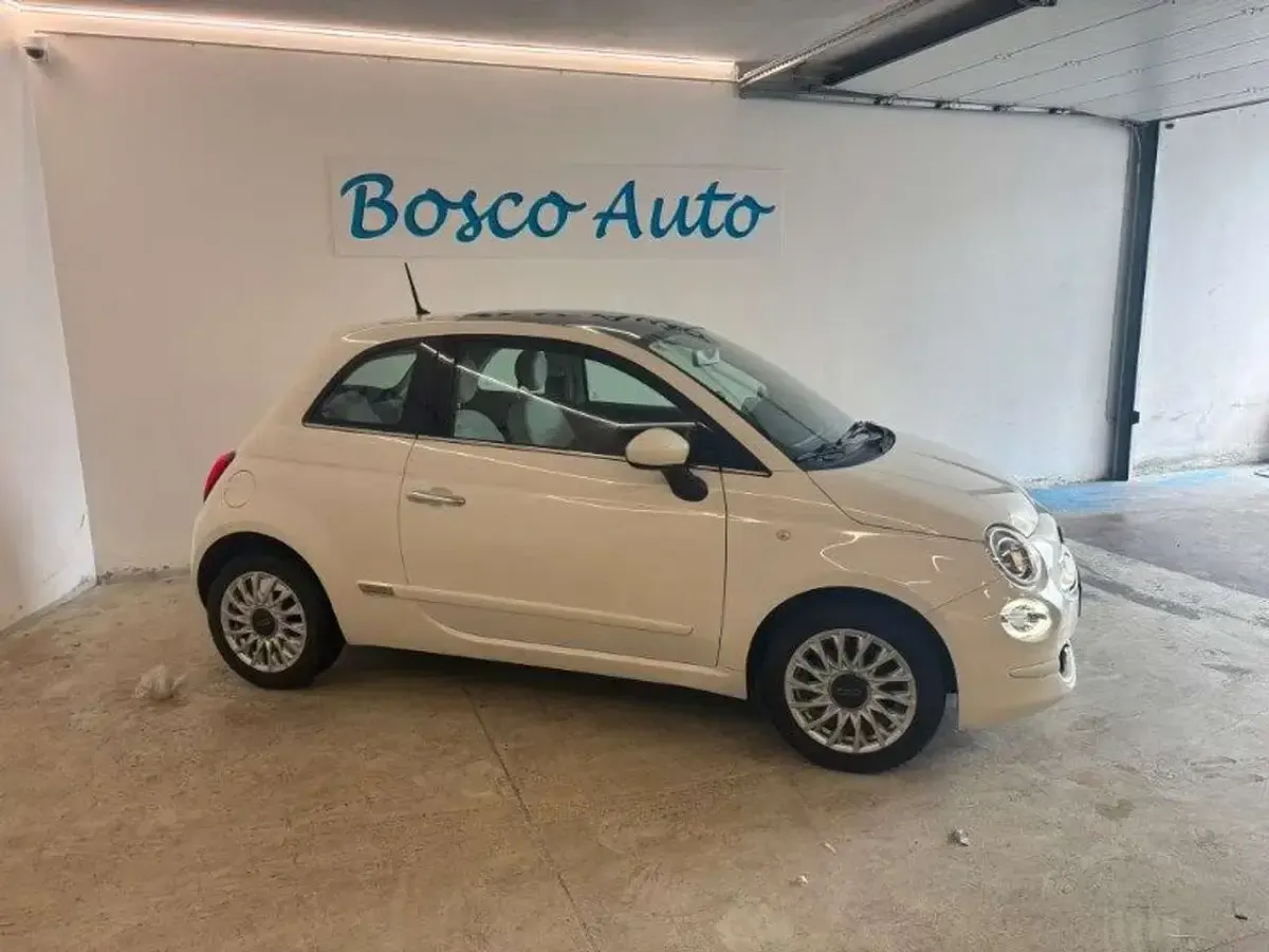 Usata Fiat 500 Lounge 69 CV (50 kW) 2018 Bianco Utilitaria