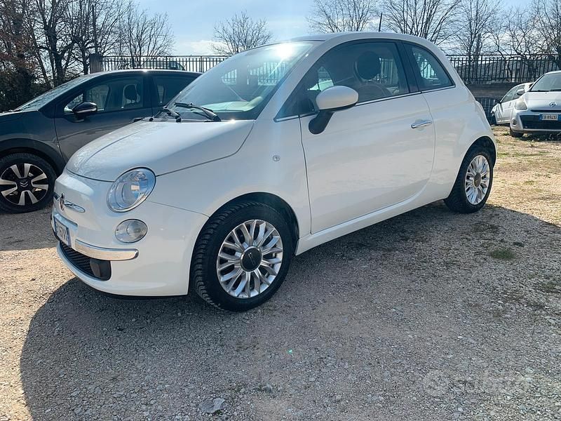 Usata Fiat 500 Lounge 69 CV (50 kW) 2015 Bianco Berlina