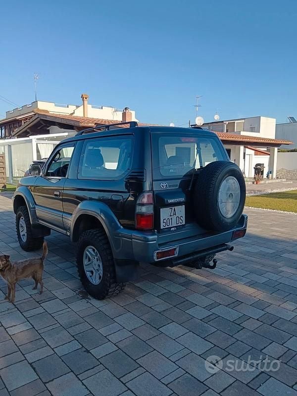 Usata Toyota Land Cruiser 125 CV (91 kW) 1998 Nero SUV