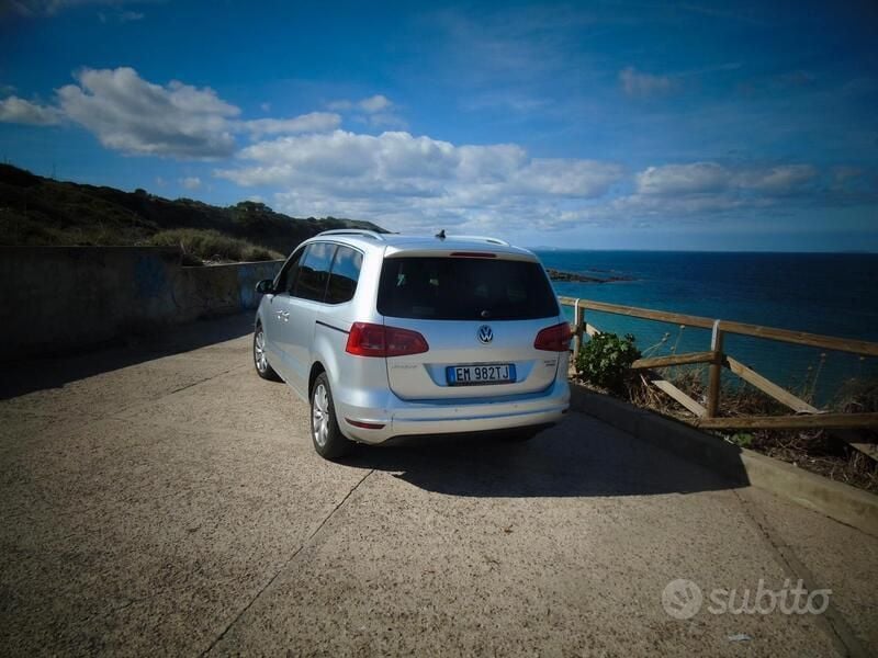 Usata VW Sharan 177 CV (130 kW) 2012 Grigio Monovolume
