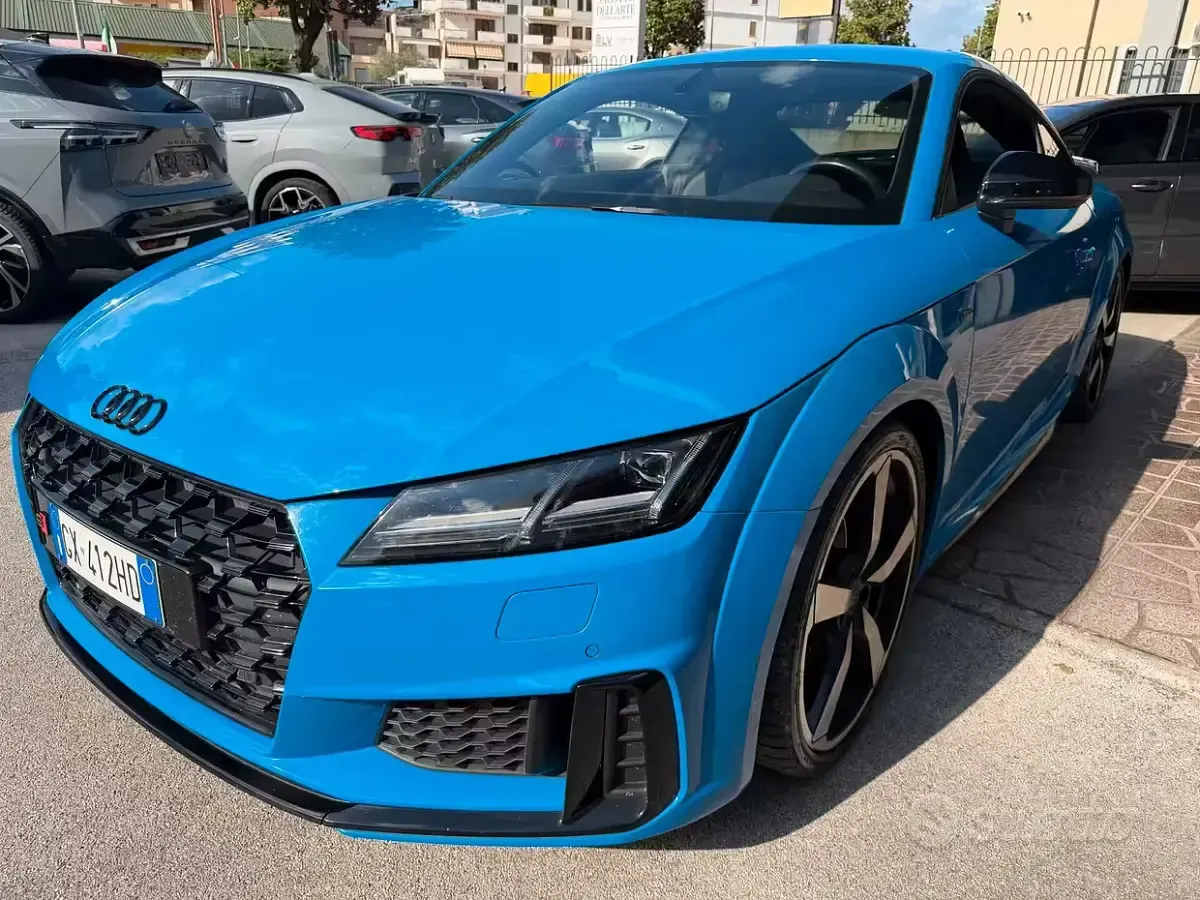 Usata Audi TT Competition 200 CV (147 kW) 2021 Blu Coupé